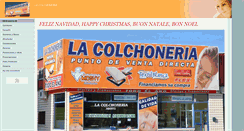 Desktop Screenshot of lacolchoneria.biz